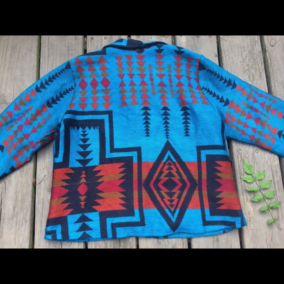 🌿Vintage 80’s Southwestern Tribal Concho Jacket - Picture 6 of 9